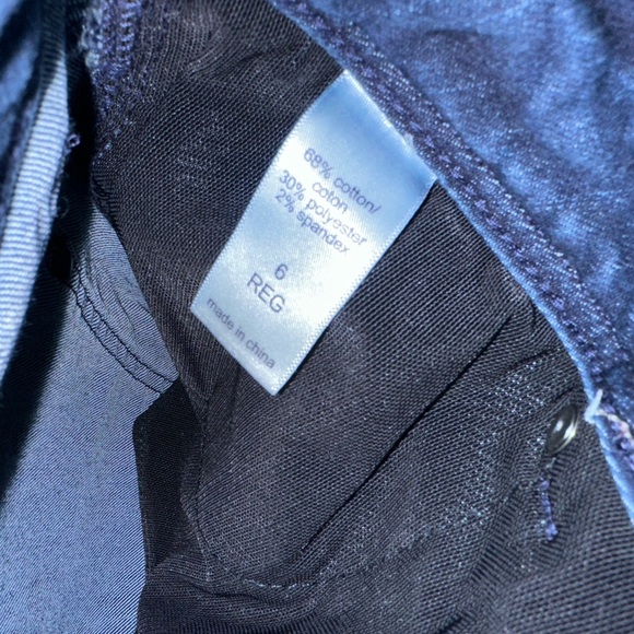 Women's dark wash highrise jeans size 6 regular #1779 - Picture 4 of 6